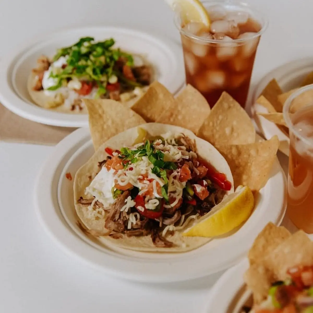 Carnitas Taco with Chips
