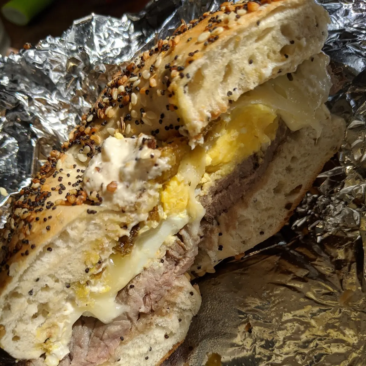 Godfather on Everything Bagel