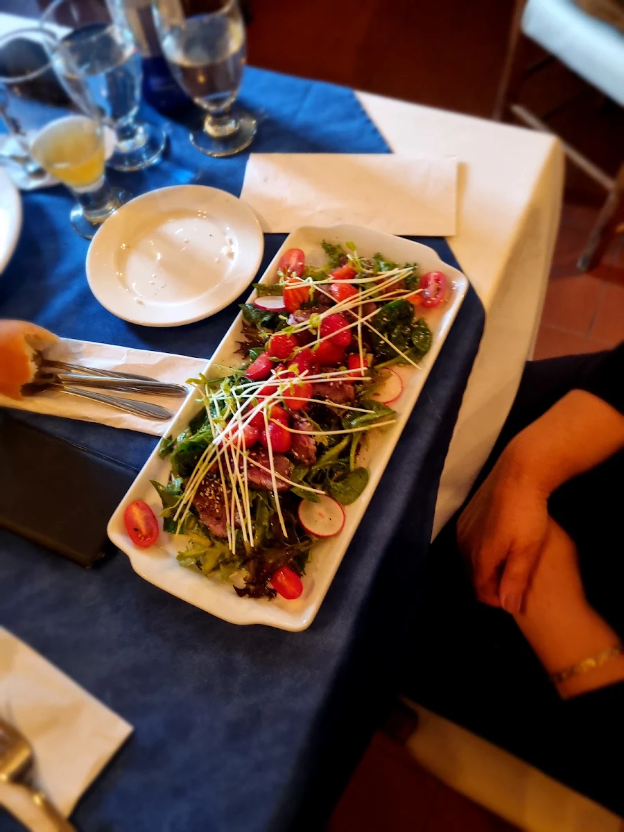 Root Vegetable Carpaccio, Le Moulin de St-Laurent
