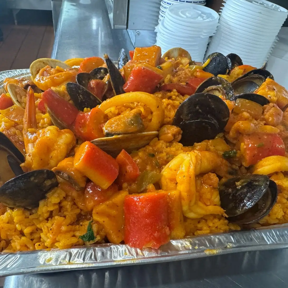 Paella De Mariscos Seafood Paella