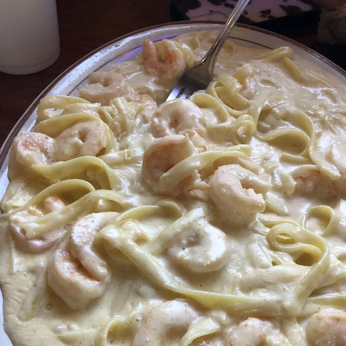 Shrimp Alfredo