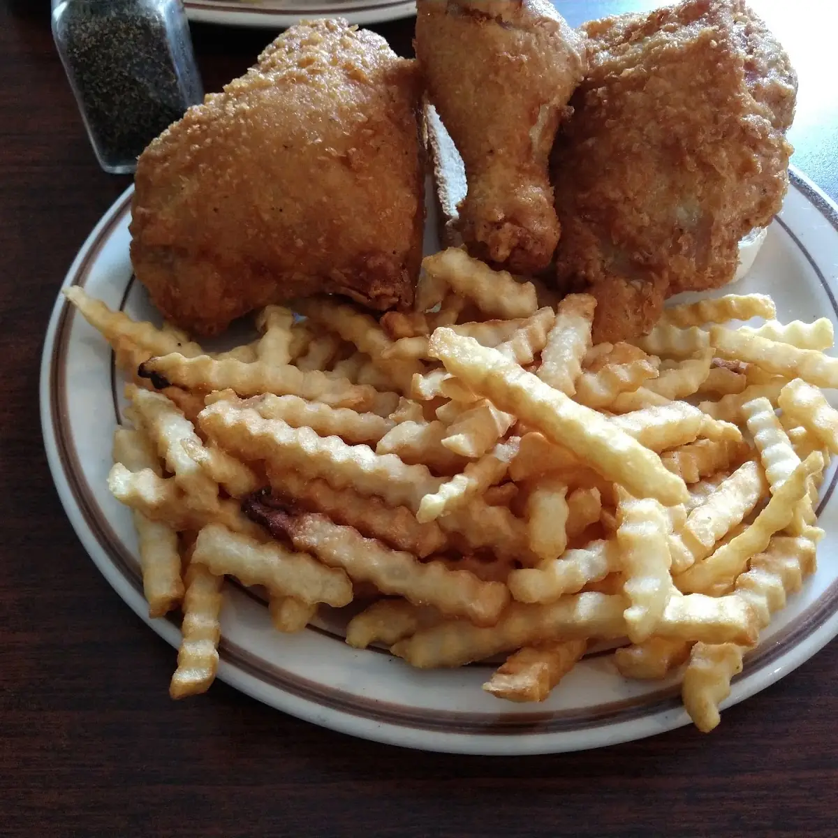 1 4 Fried Chicken Dark Meat