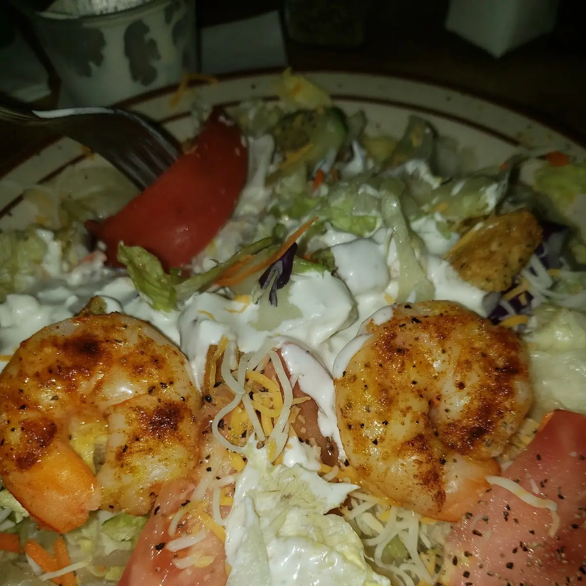 Grilled Shrimp Salad