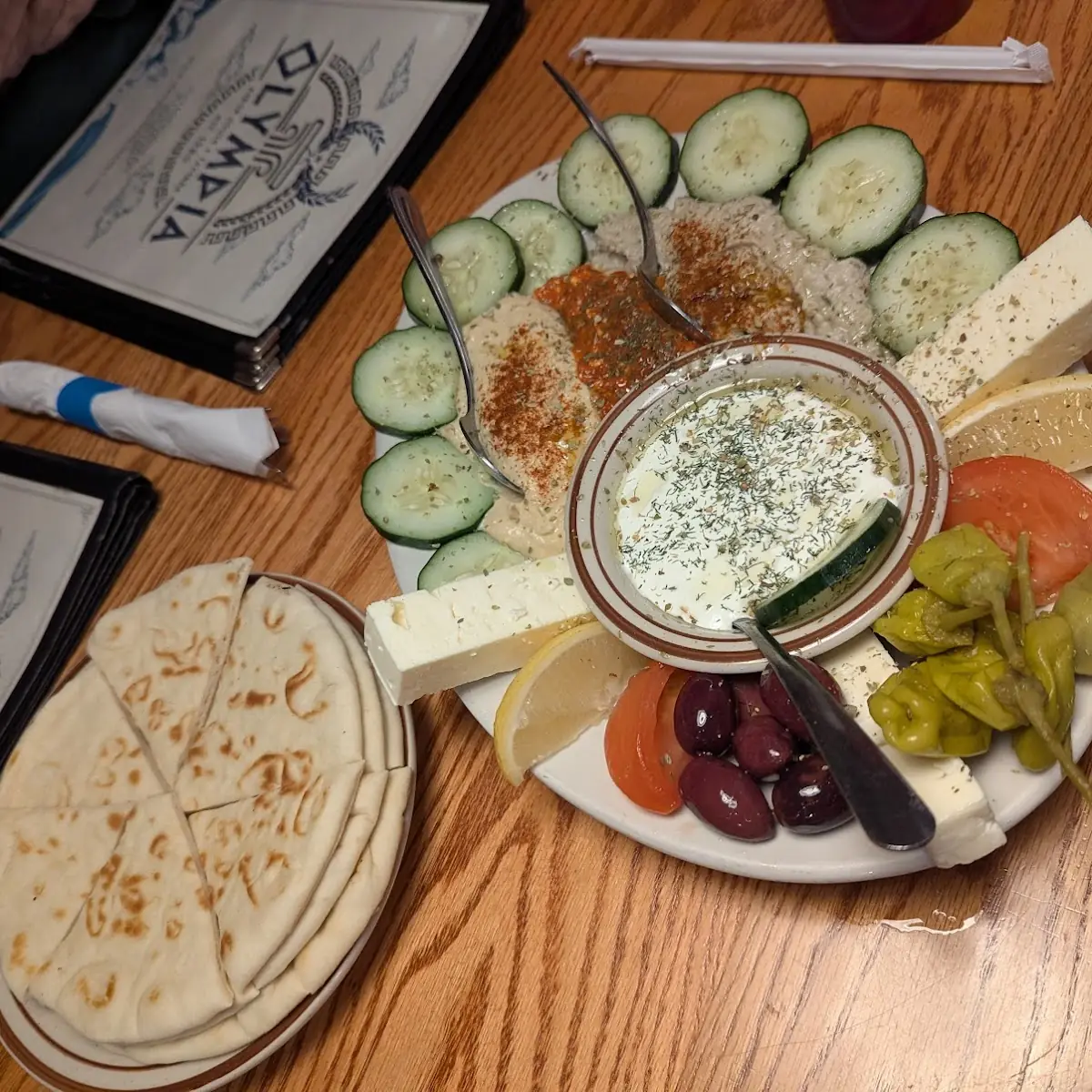 Mediterranean Combination Platter