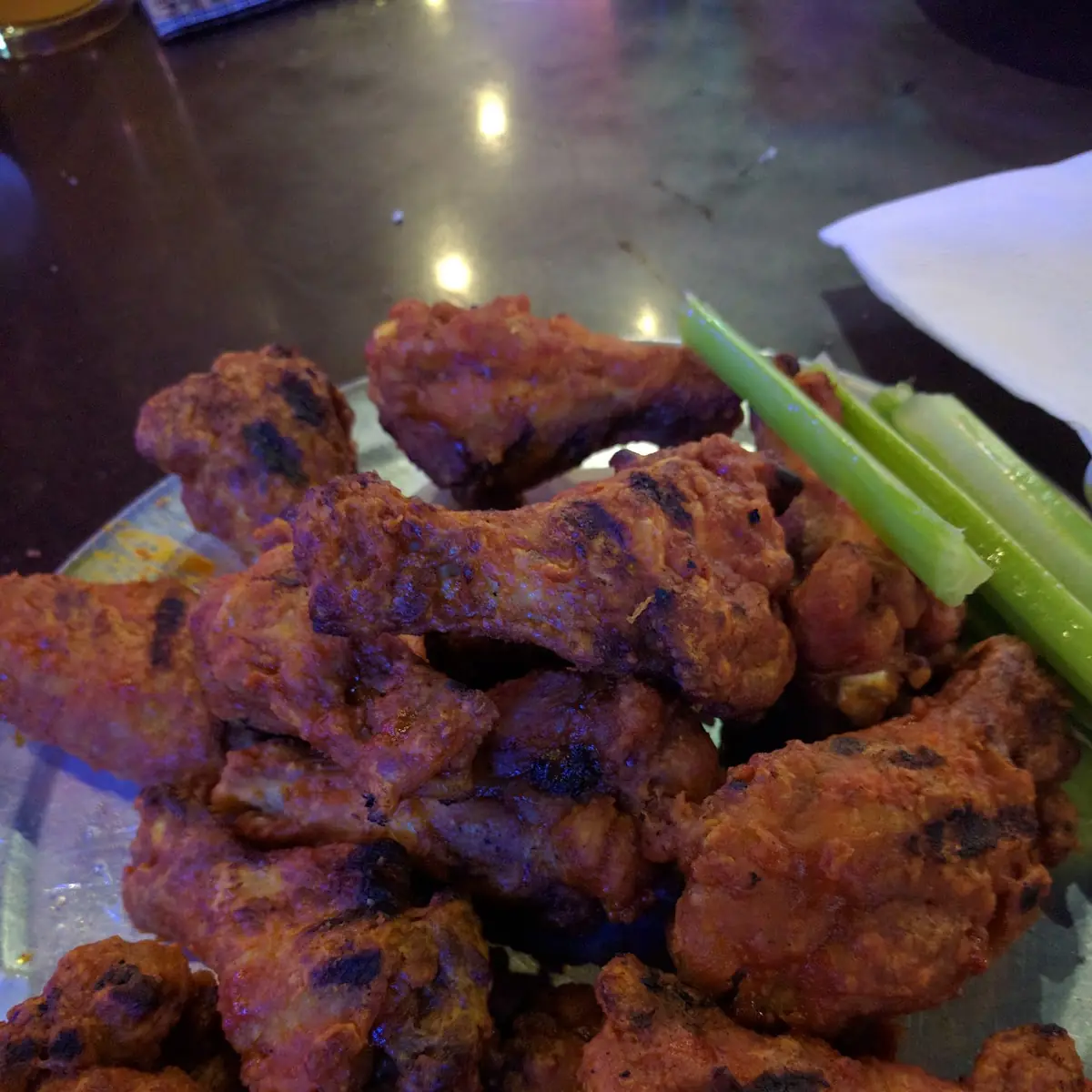 Wings Hot Grilled