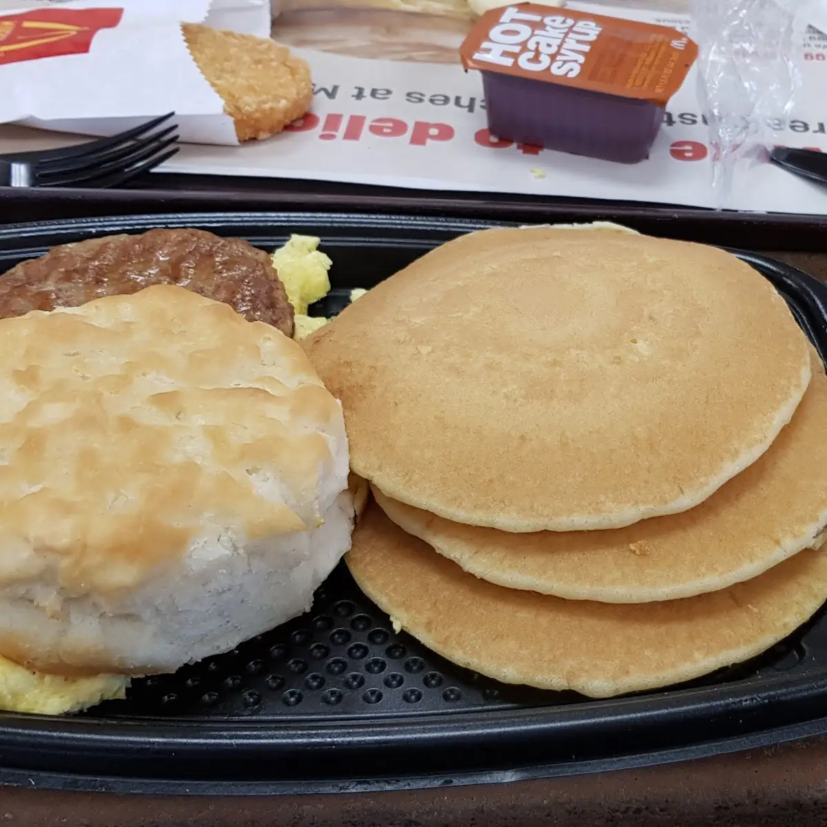 Big Breakfast with Hotcakes