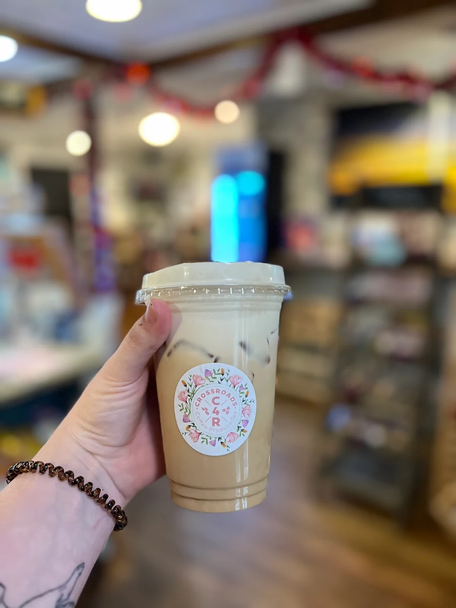 White Chocolate Mocha with Brown Cinnamon Sugar Cold Foam