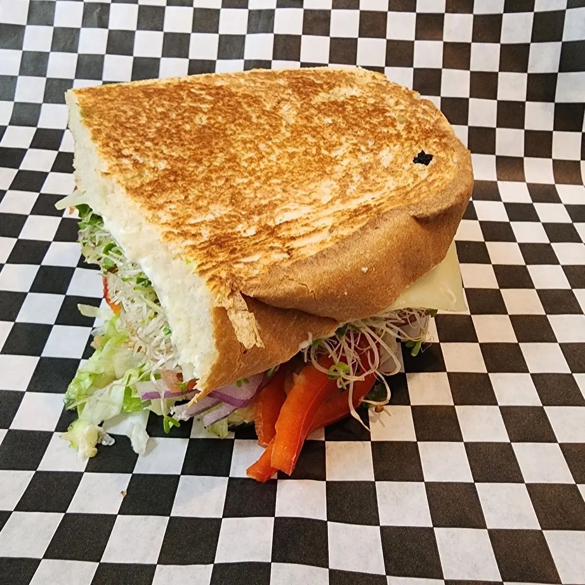Cream Cheese Vegetarian Sandwich