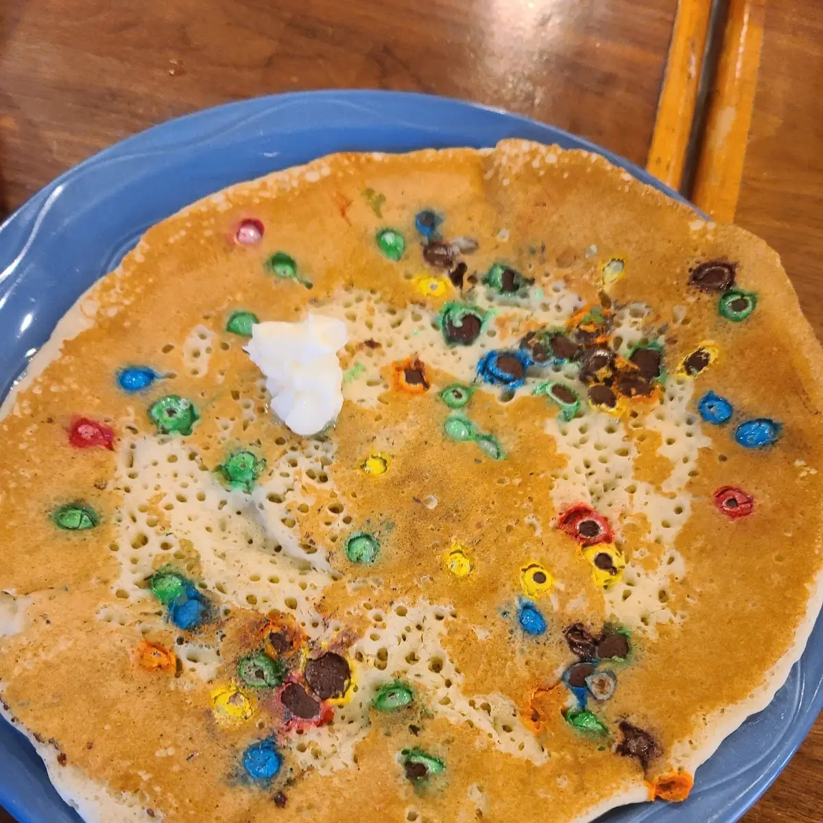 Rainbow Pancakes