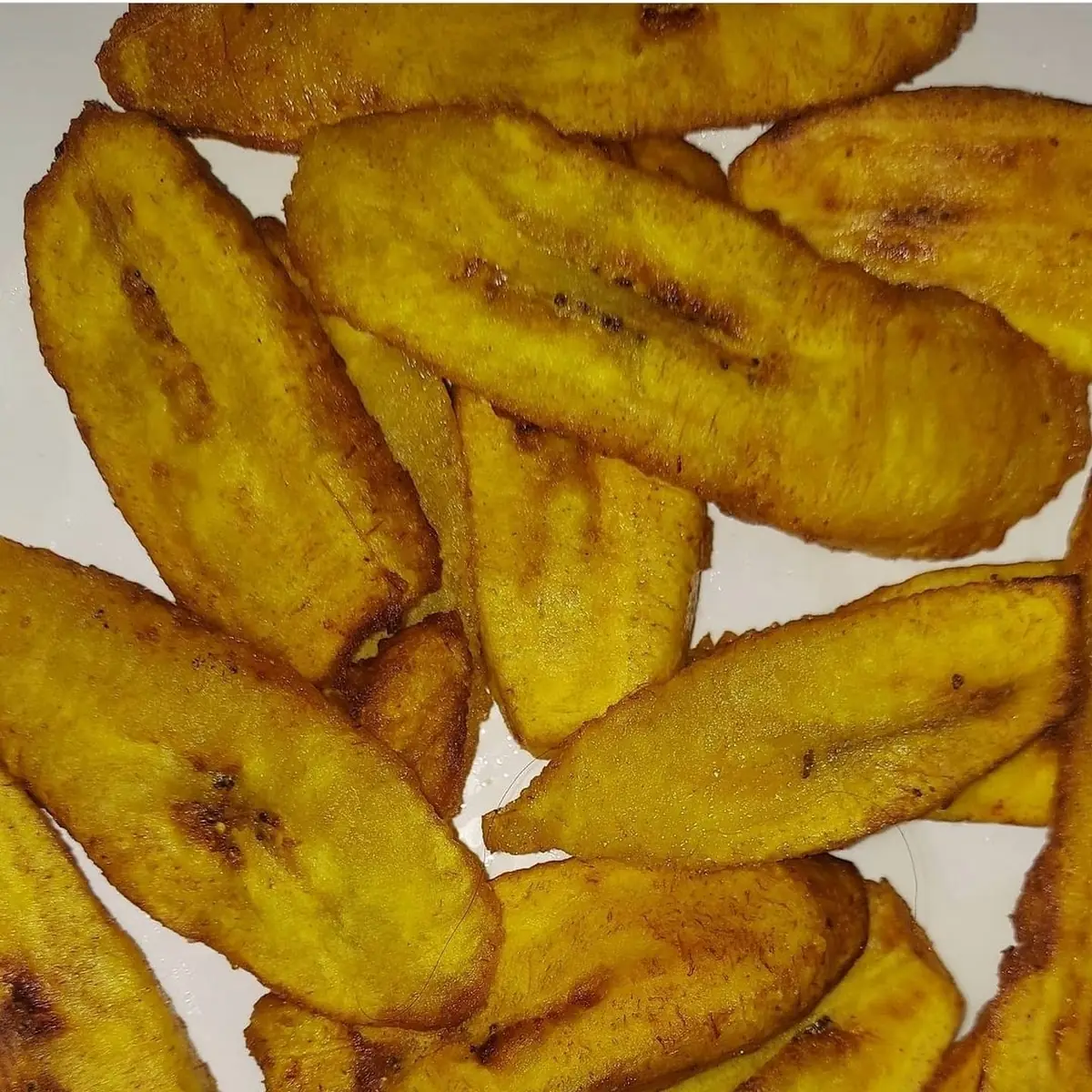 Fried Green Plantains