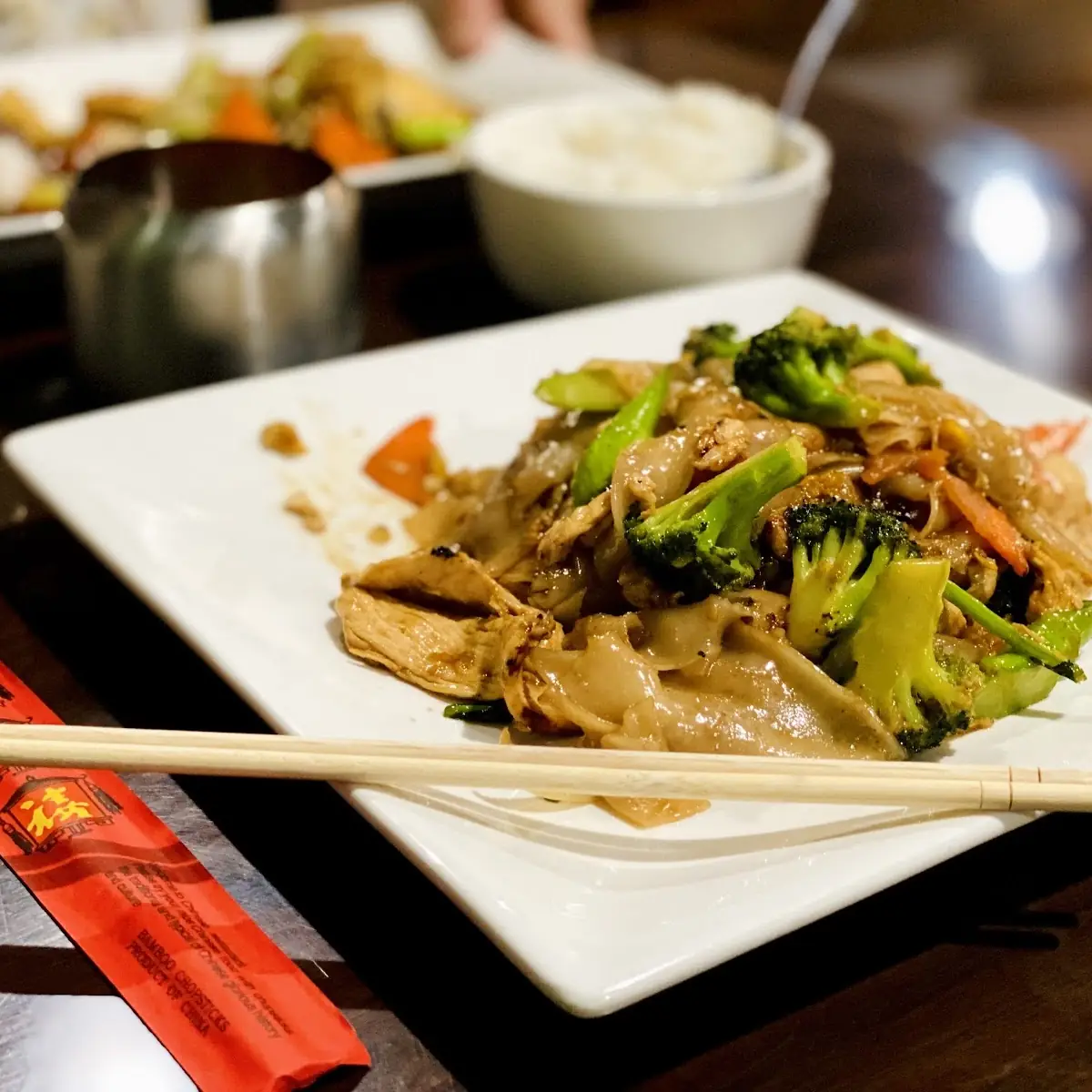 Pad See Ewe Chicken