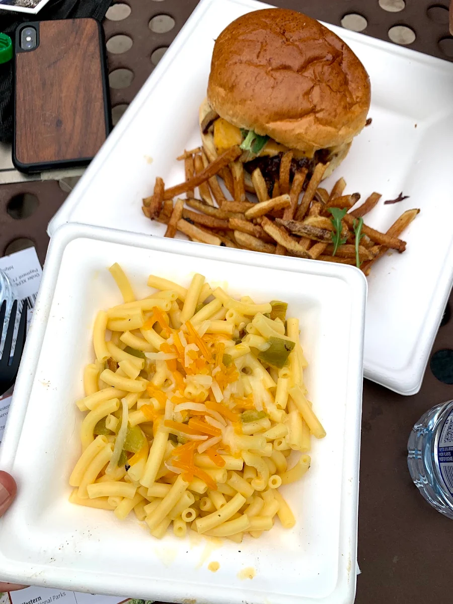 Mac and Cheese and Fries