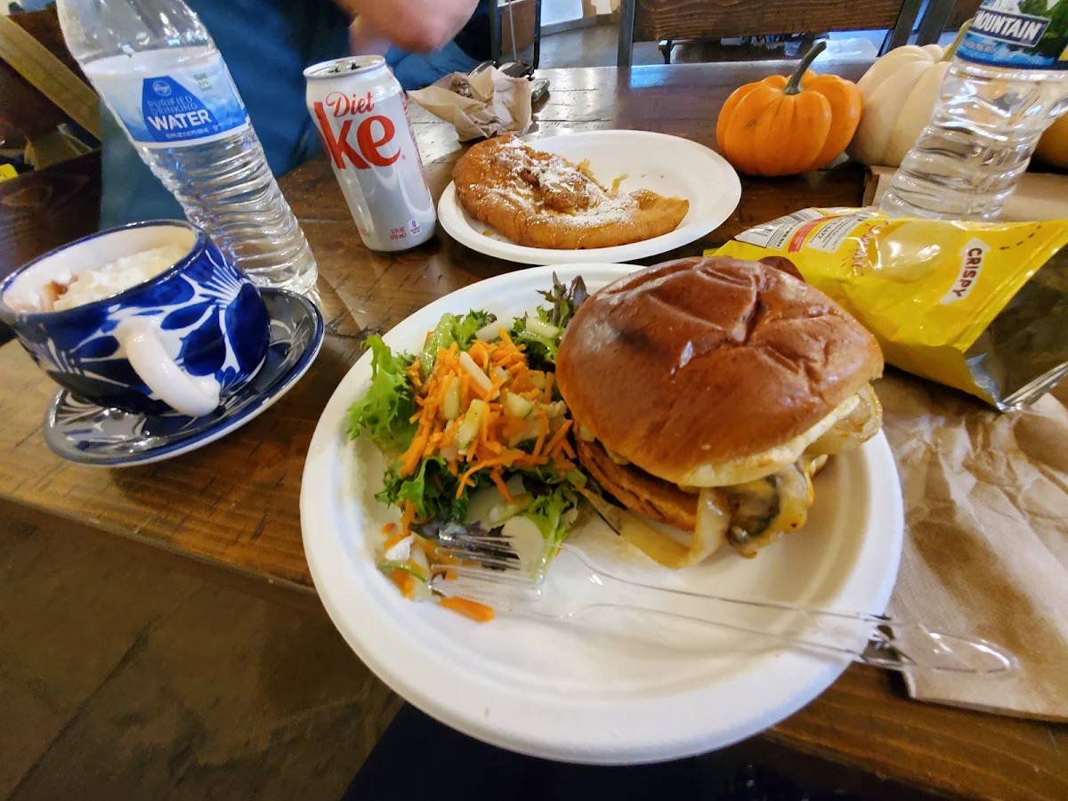 Mushroom Swiss Burger