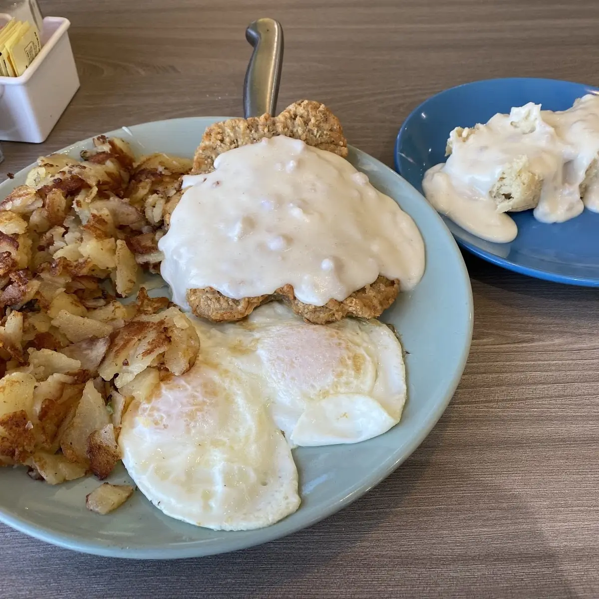 Country Fried Steak & Eggs