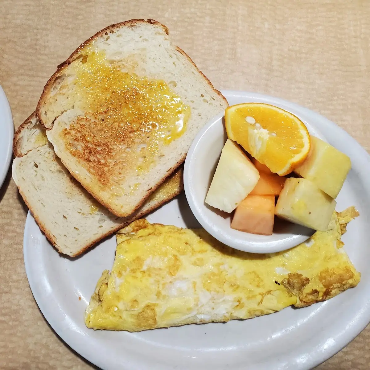 Swiss Cheese Omelette