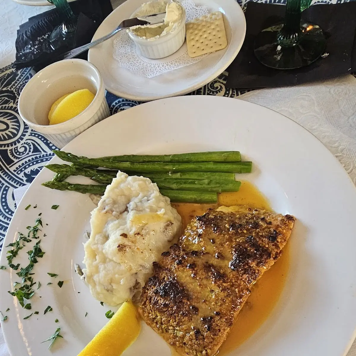 Pistachio Crusted Salmon Filet