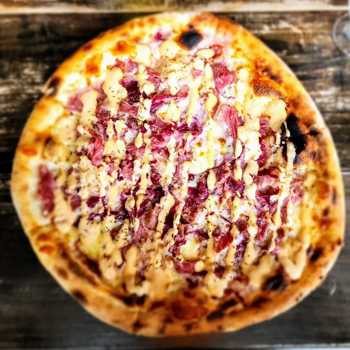 Reuben Pizza