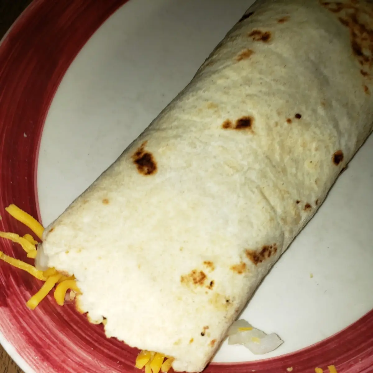 Bacon Cheeseburger Burrito