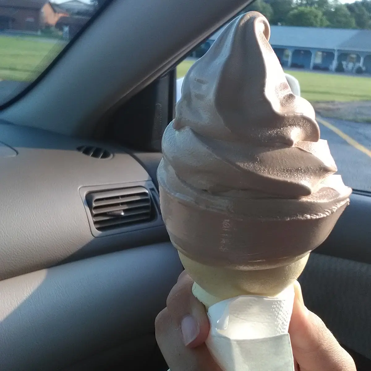 Kids Chocolate Ice Cream Cone