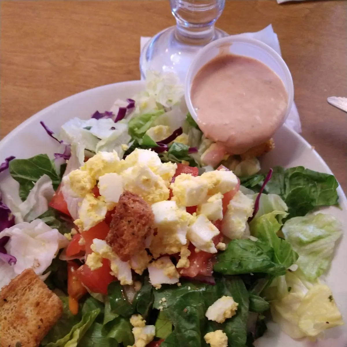 House Salad with Thousand Island Dressing
