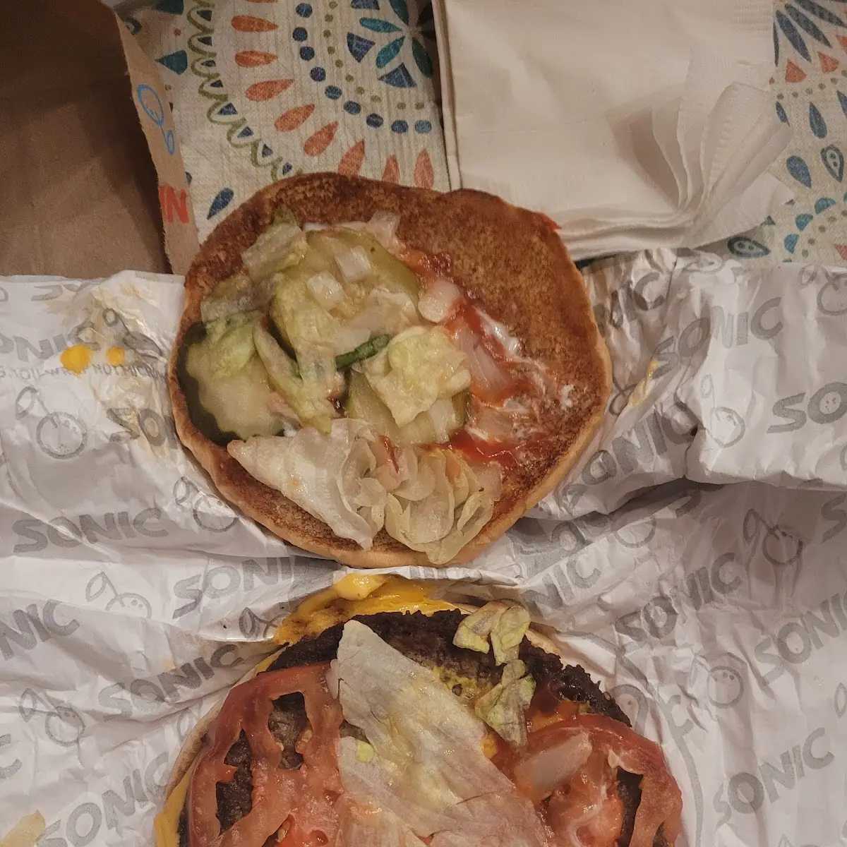 Sonic Cheeseburger