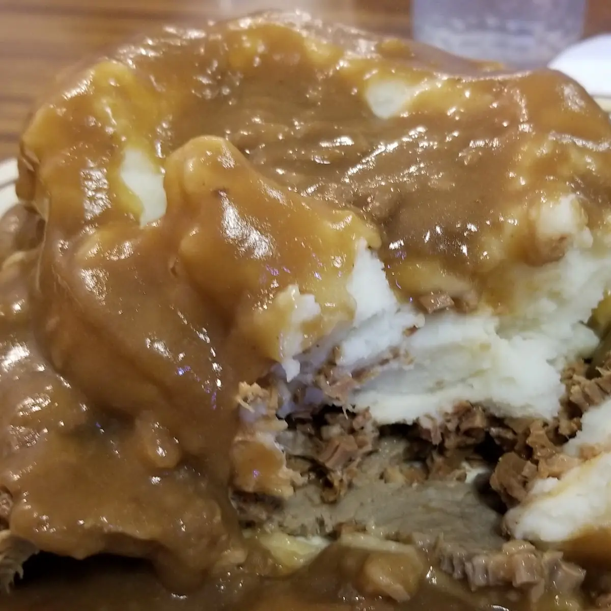 Hot Beef Sandwich