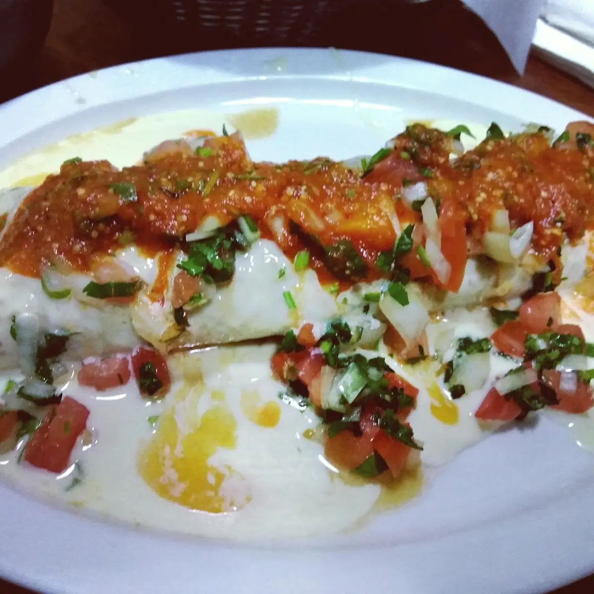 Shredded Chicken Burrito