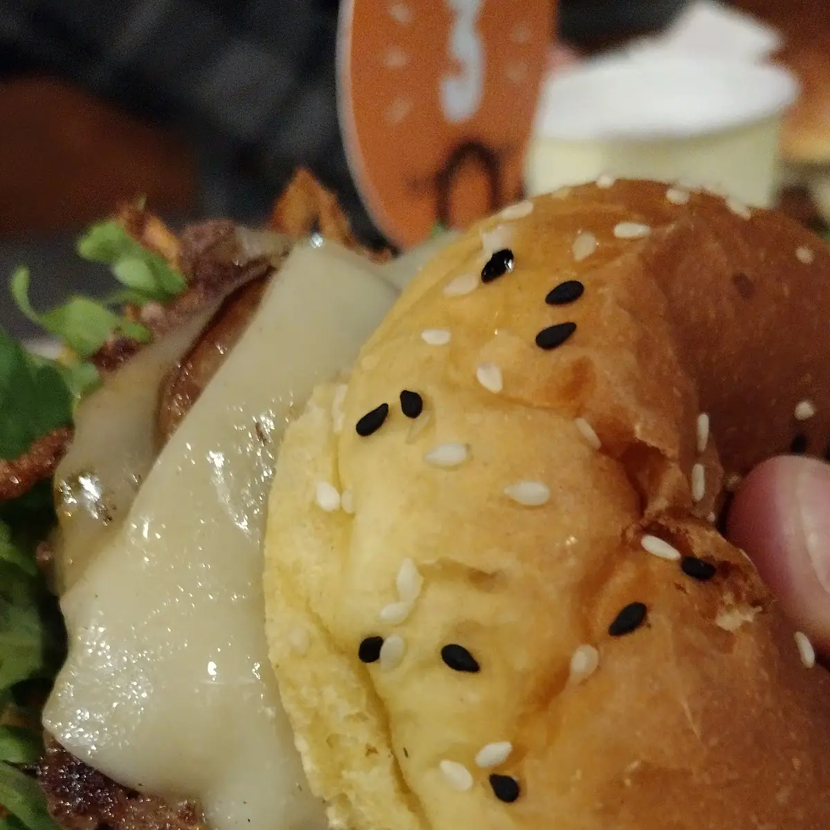 Mushroom Swiss Burger