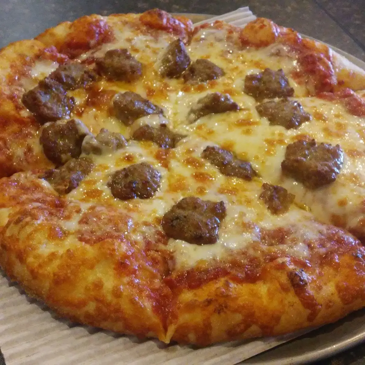 Sausage Pizza
