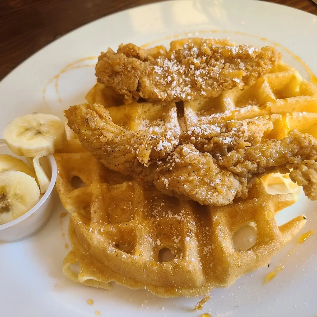 Crispy Chicken and Waffles