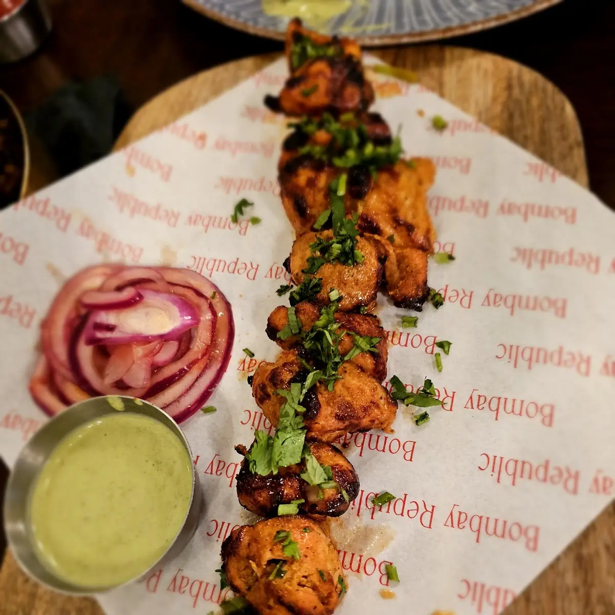 Chicken Malai Kali Mirch Tikka