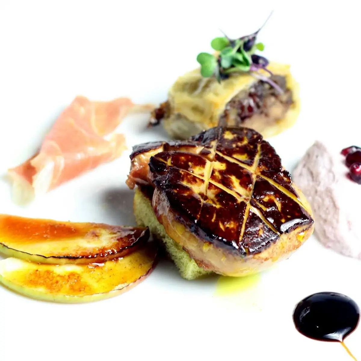 Pan Seared Hudson Valley Foie Gras