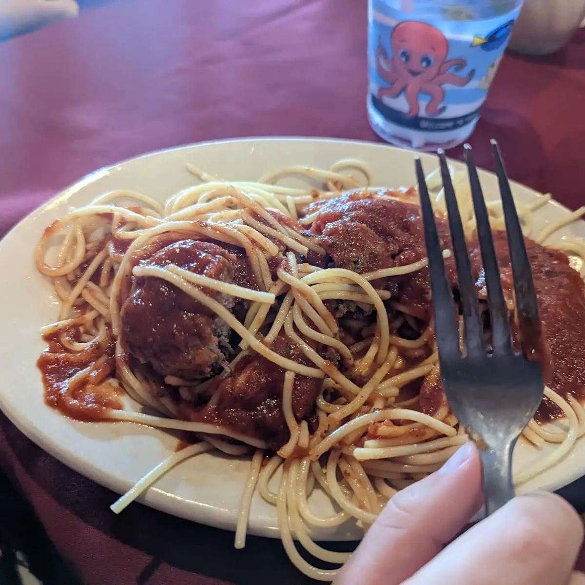 Kids Spaghetti and Meatballs