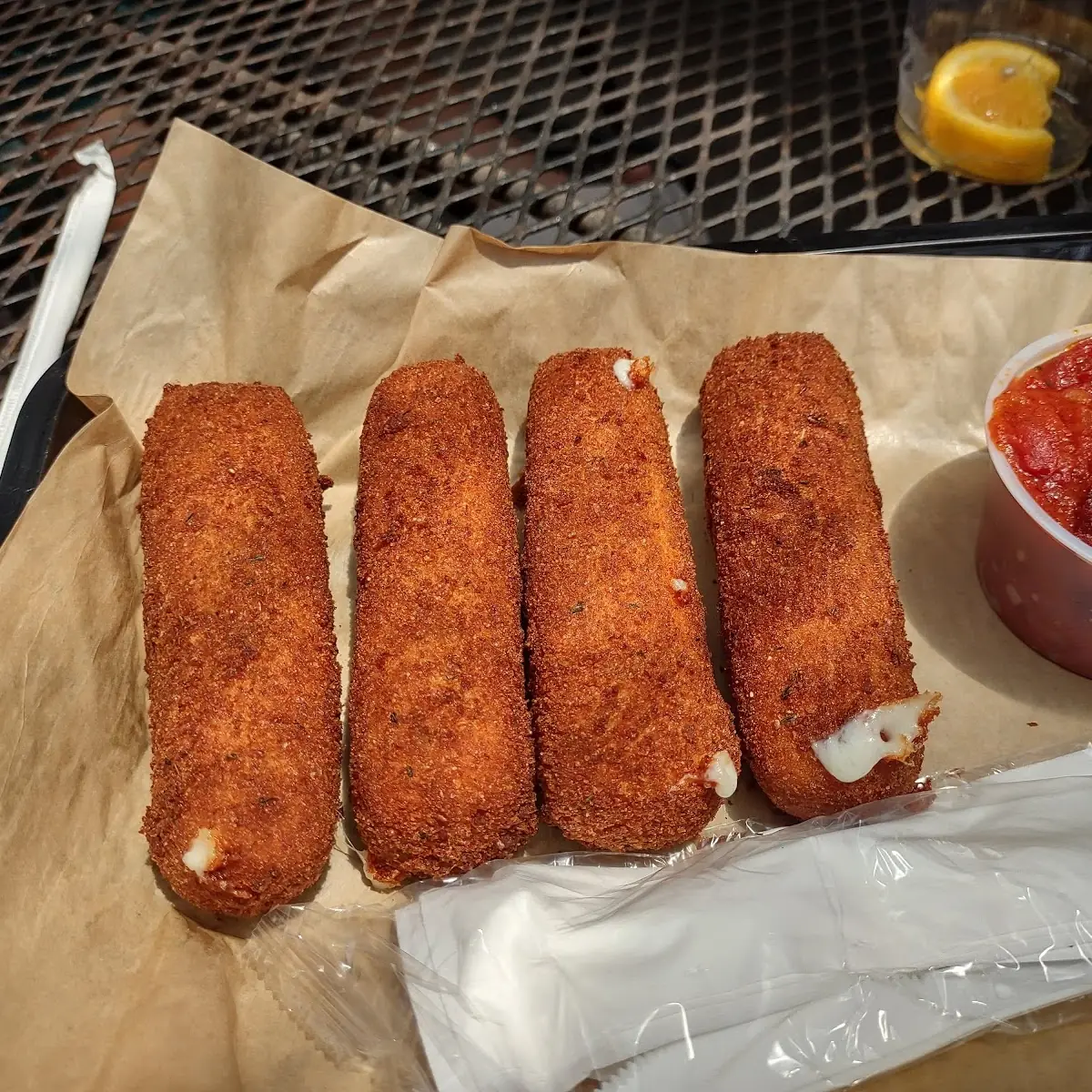 Handmade Mozzarella Sticks