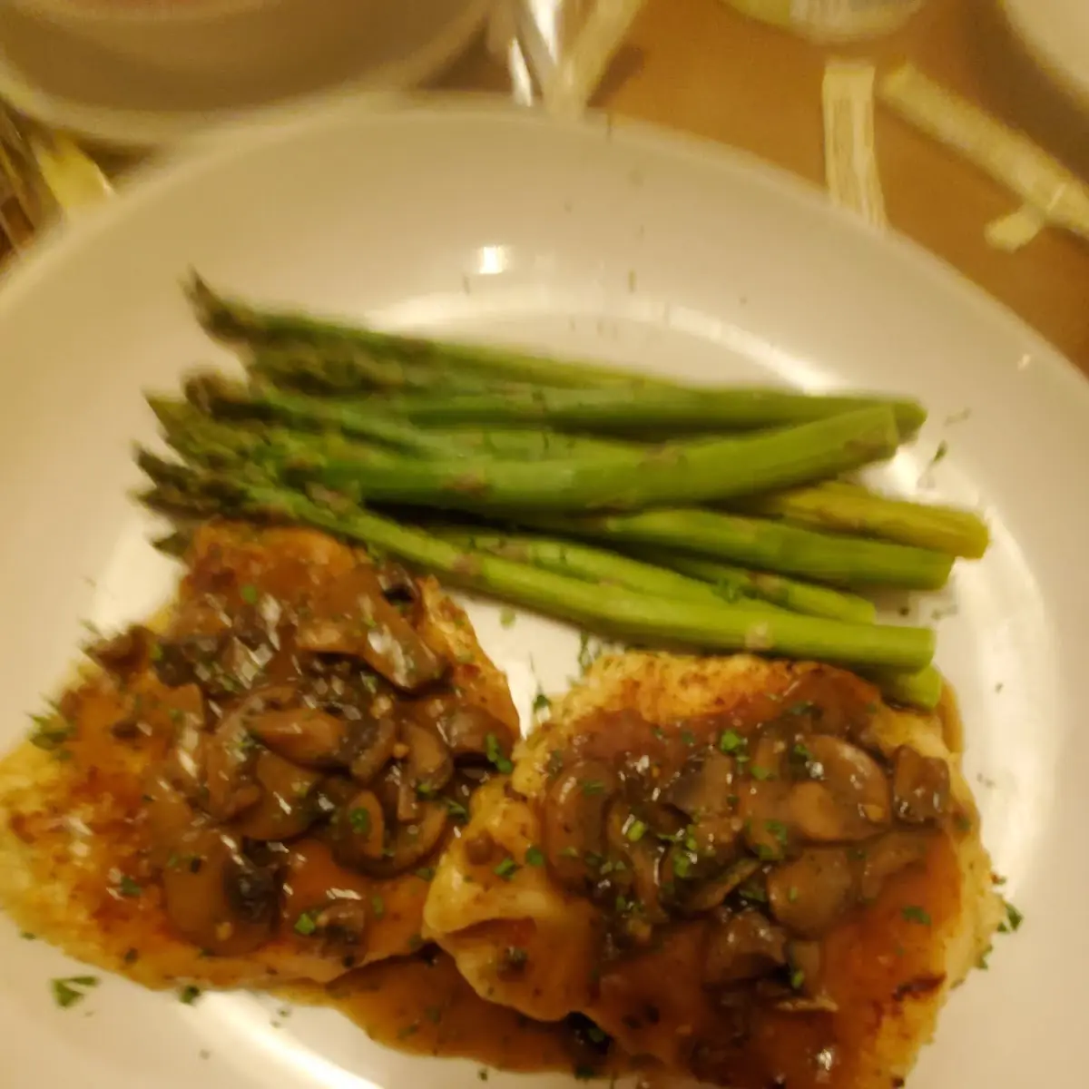 Stuffed Chicken Marsala