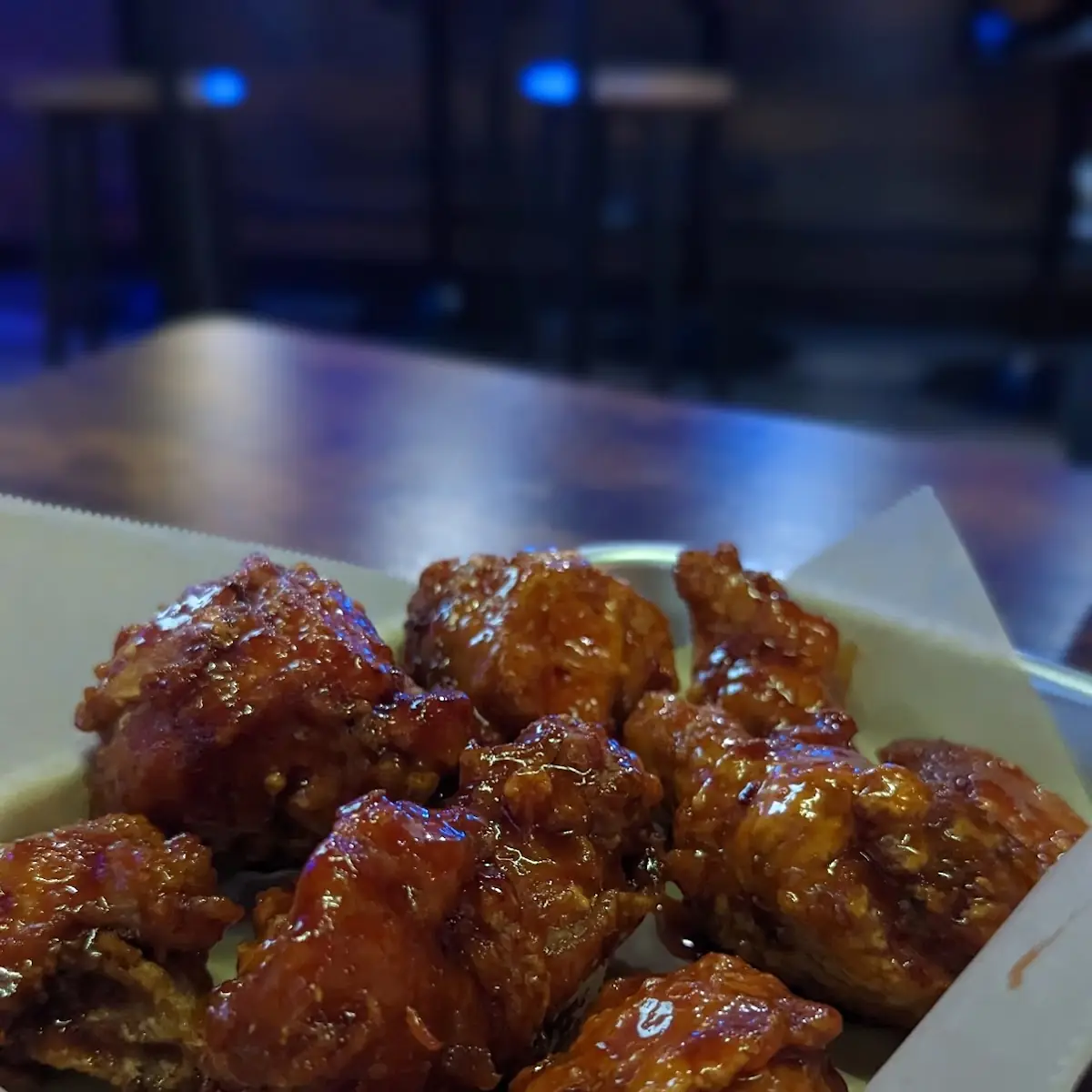 Half Chicken with Extra Hot Sauce