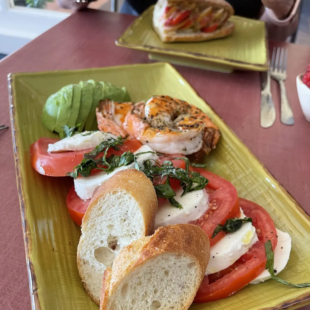 Tomato Mozzarella and Shrimp Salad