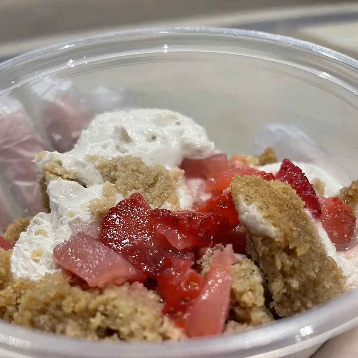 Strawberry Shortcake Ice Cream Parfait
