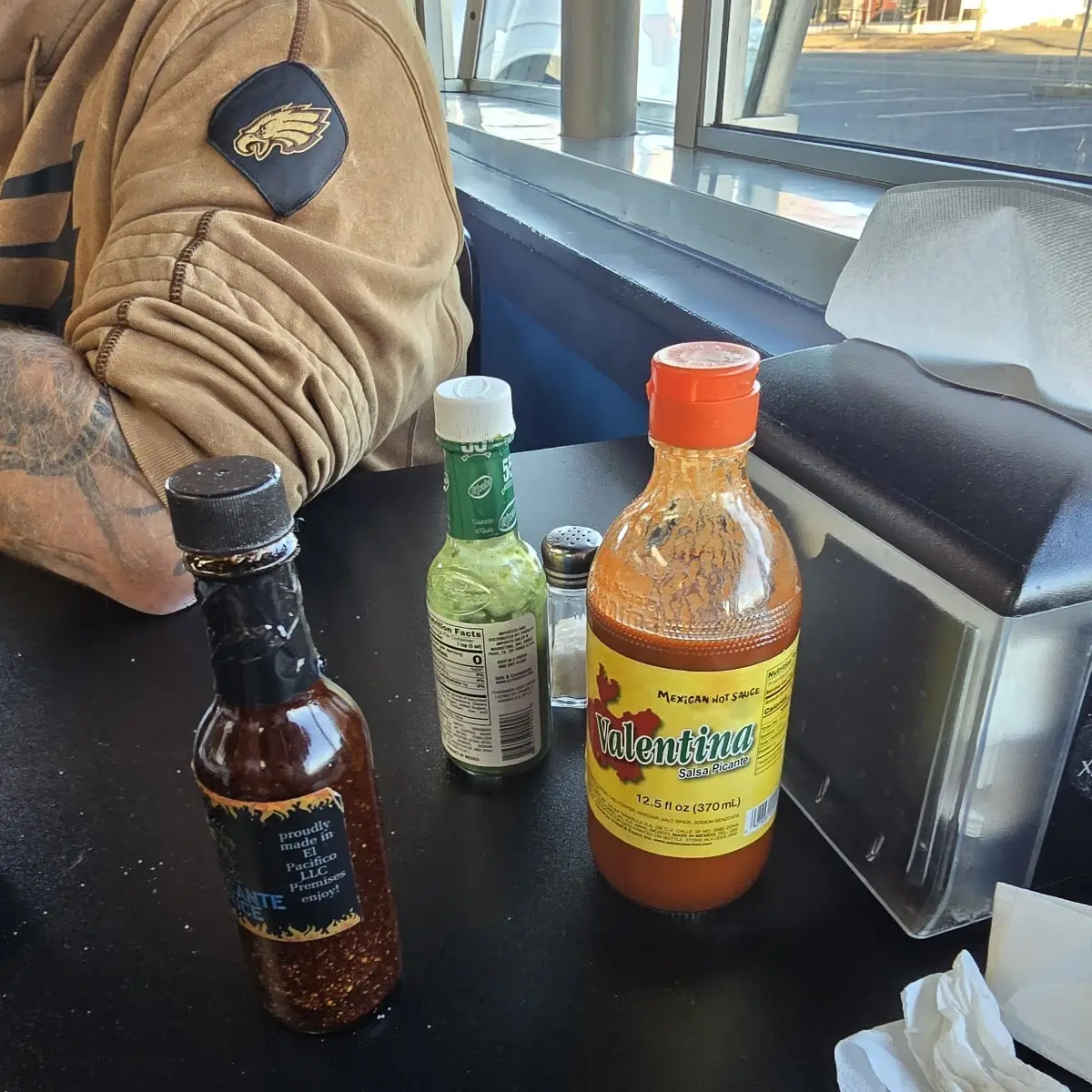 Pacifico Hot Sauce Bottle