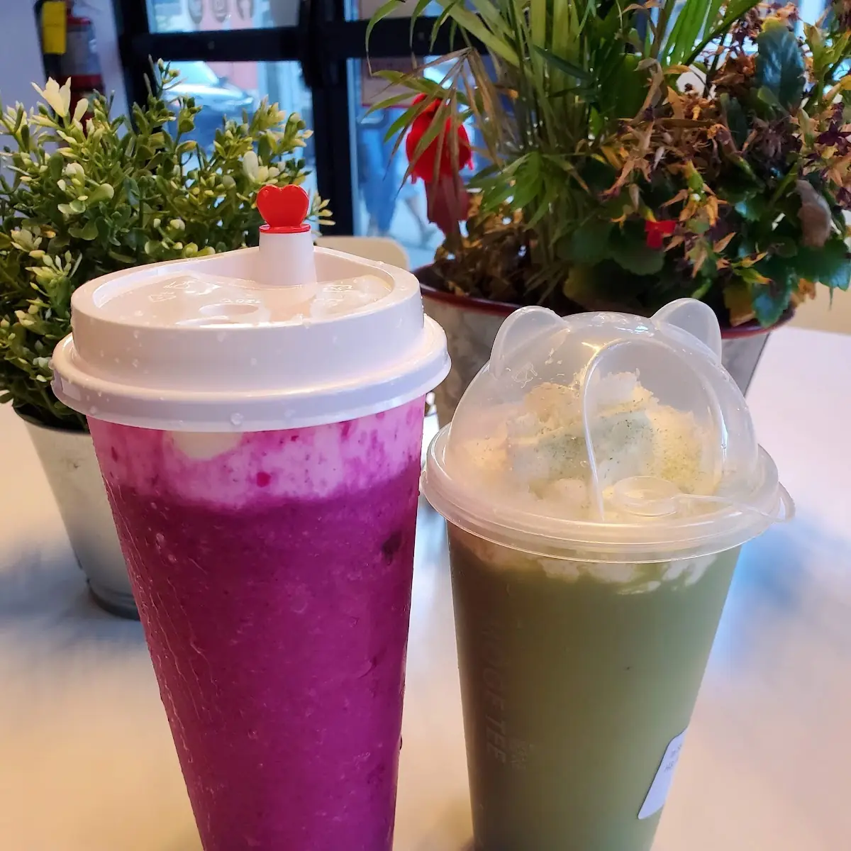 Matcha Cheese Foam