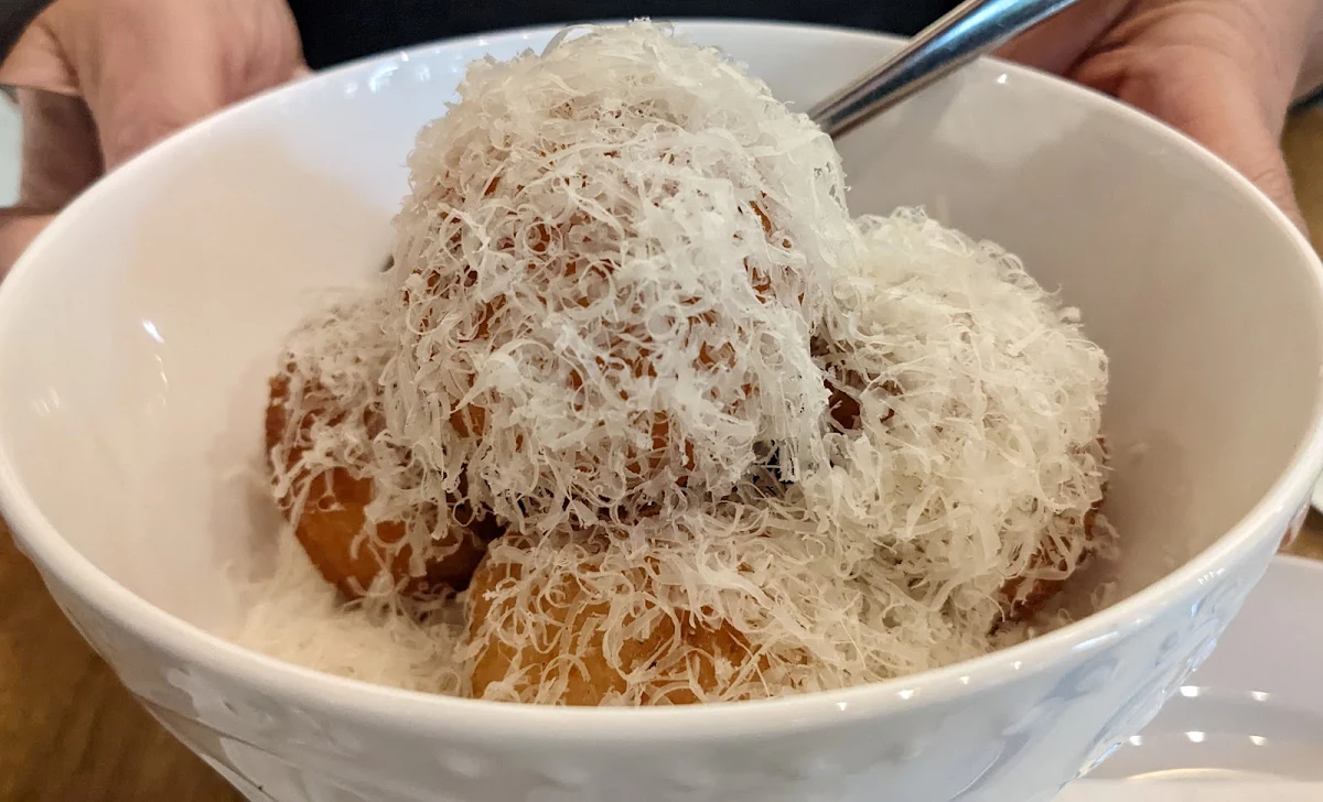 Arancini 3x Cheese Stuffed Rice Balls 13