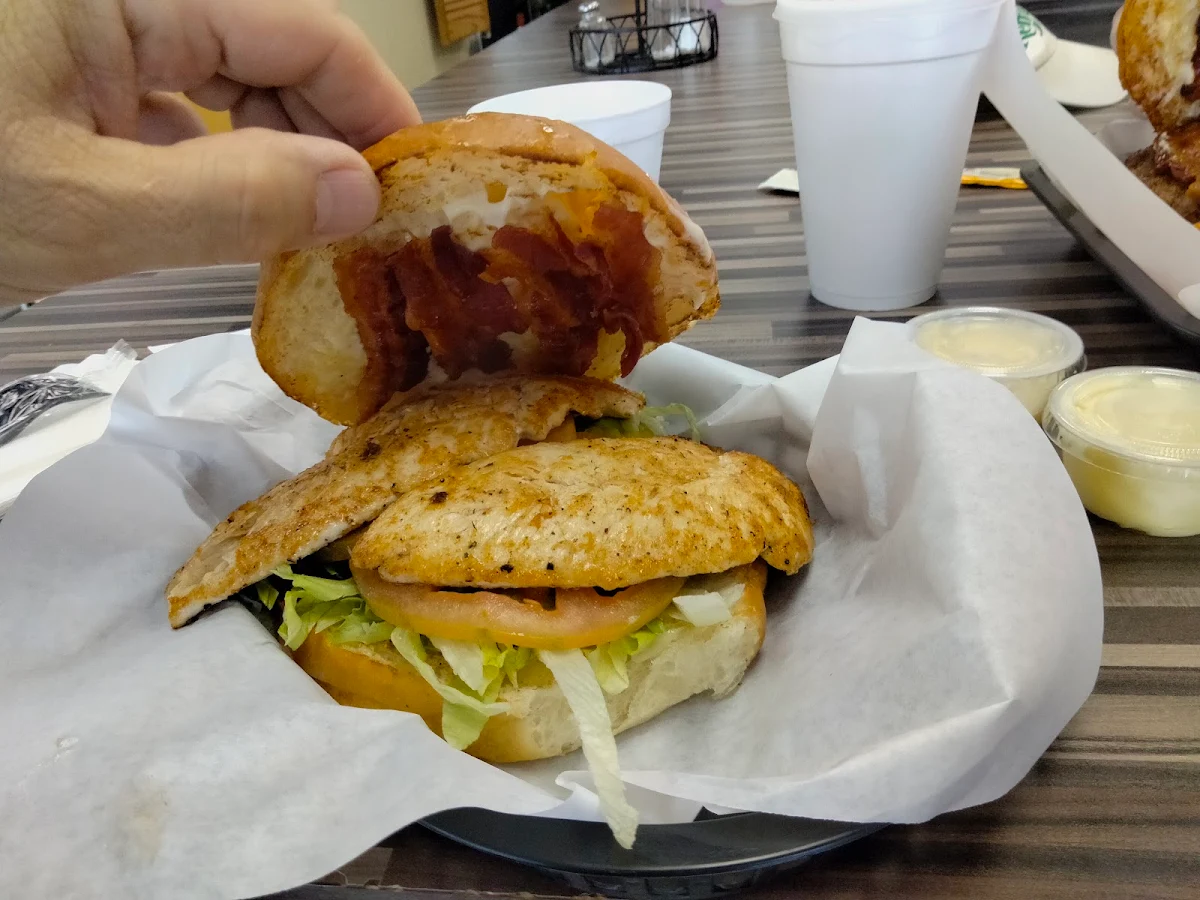 Chicken Bacon Avocado Sandwich