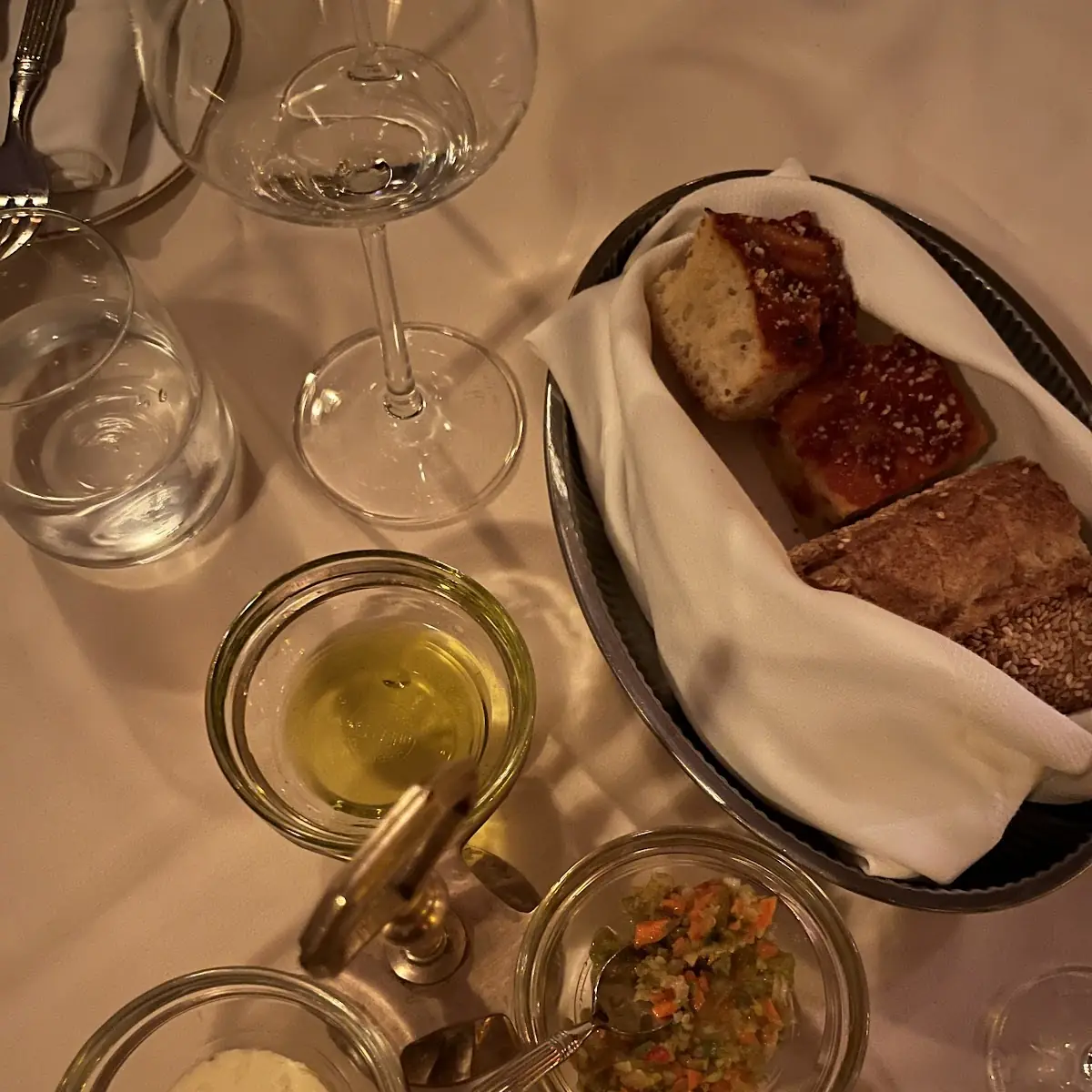 Table Bread Before Meal
