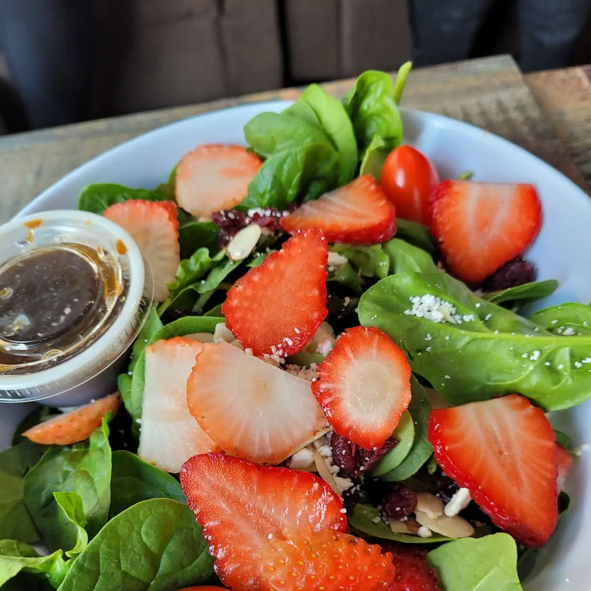 Strawberry Spinach Salad