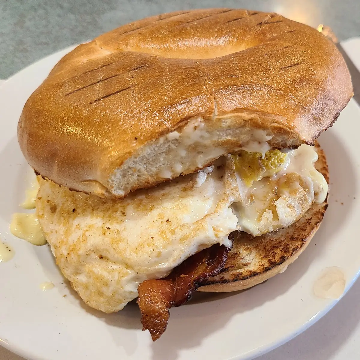 Bacon Egg & Cheese Bagel