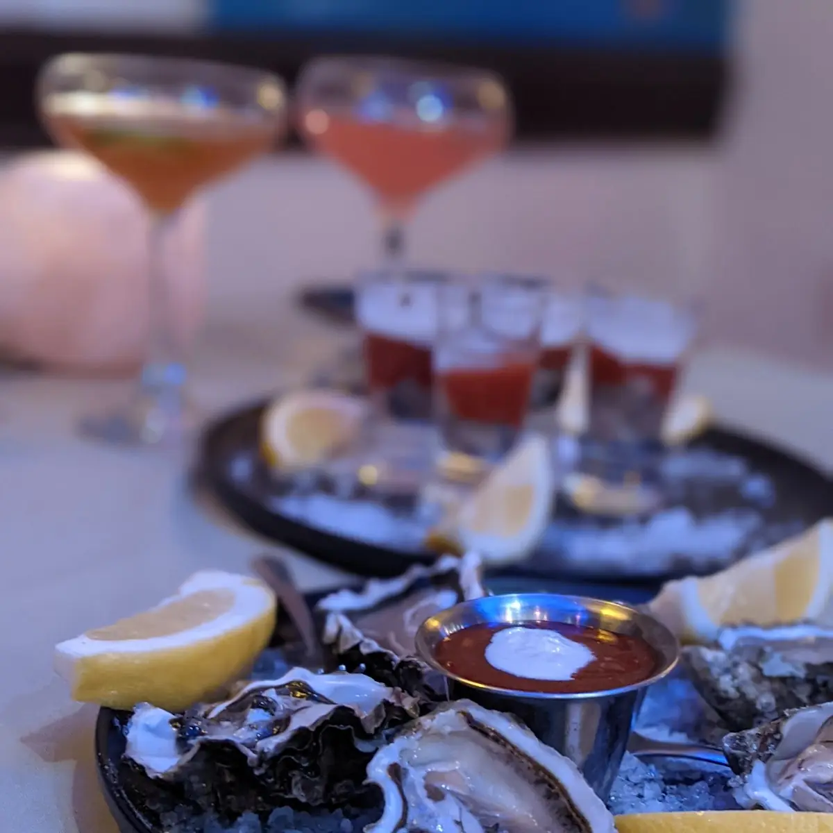 Fresh Oysters on the Half Shell