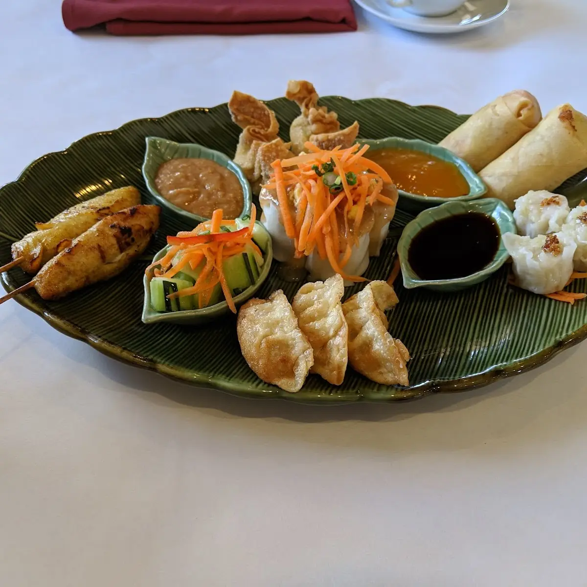 Green Peas' Sampler Platter