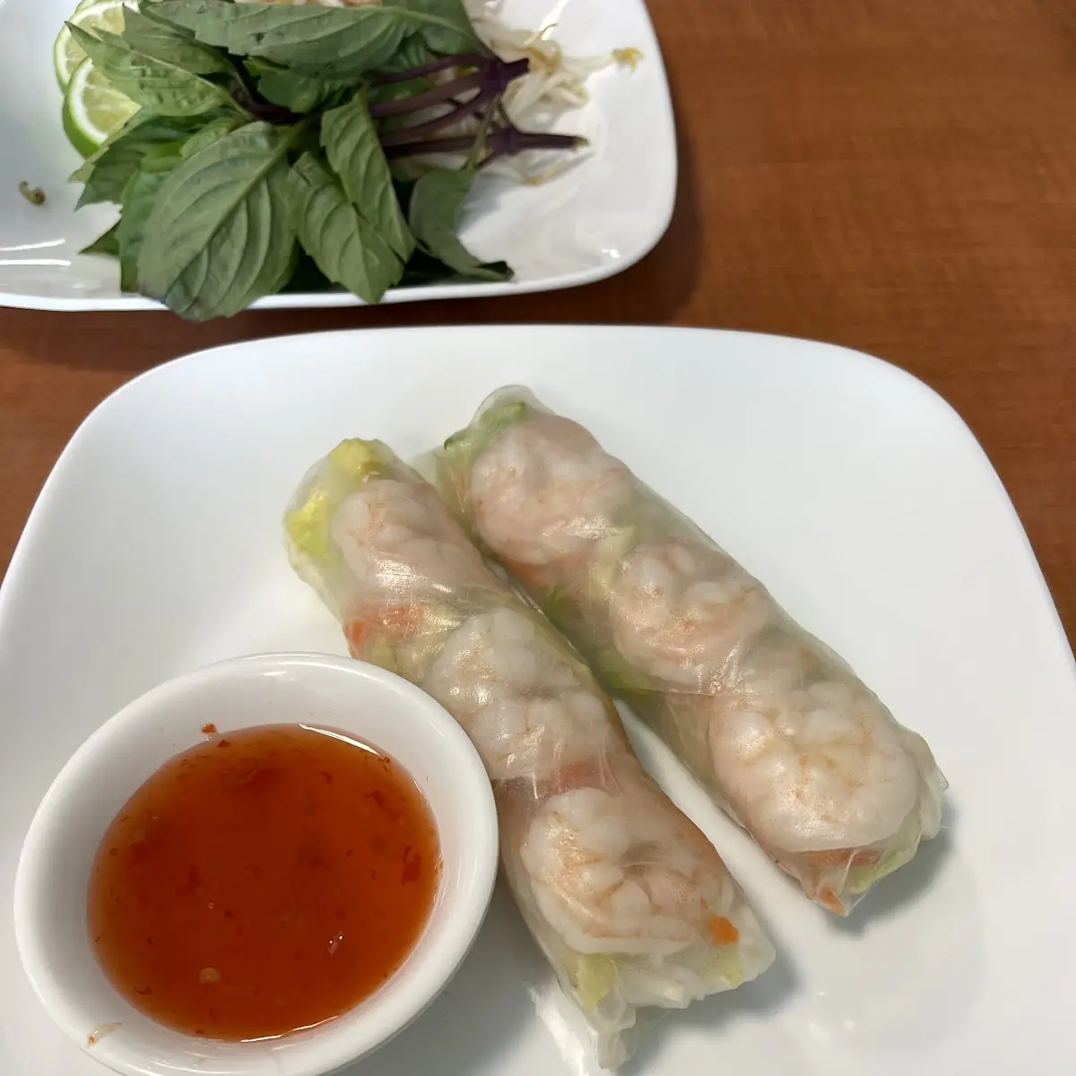 Summer Spring Roll with Shrimp