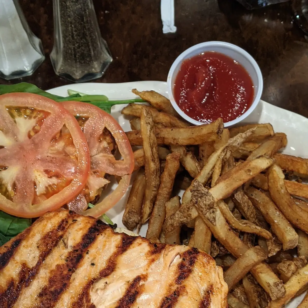 Grilled Salmon Sandwich