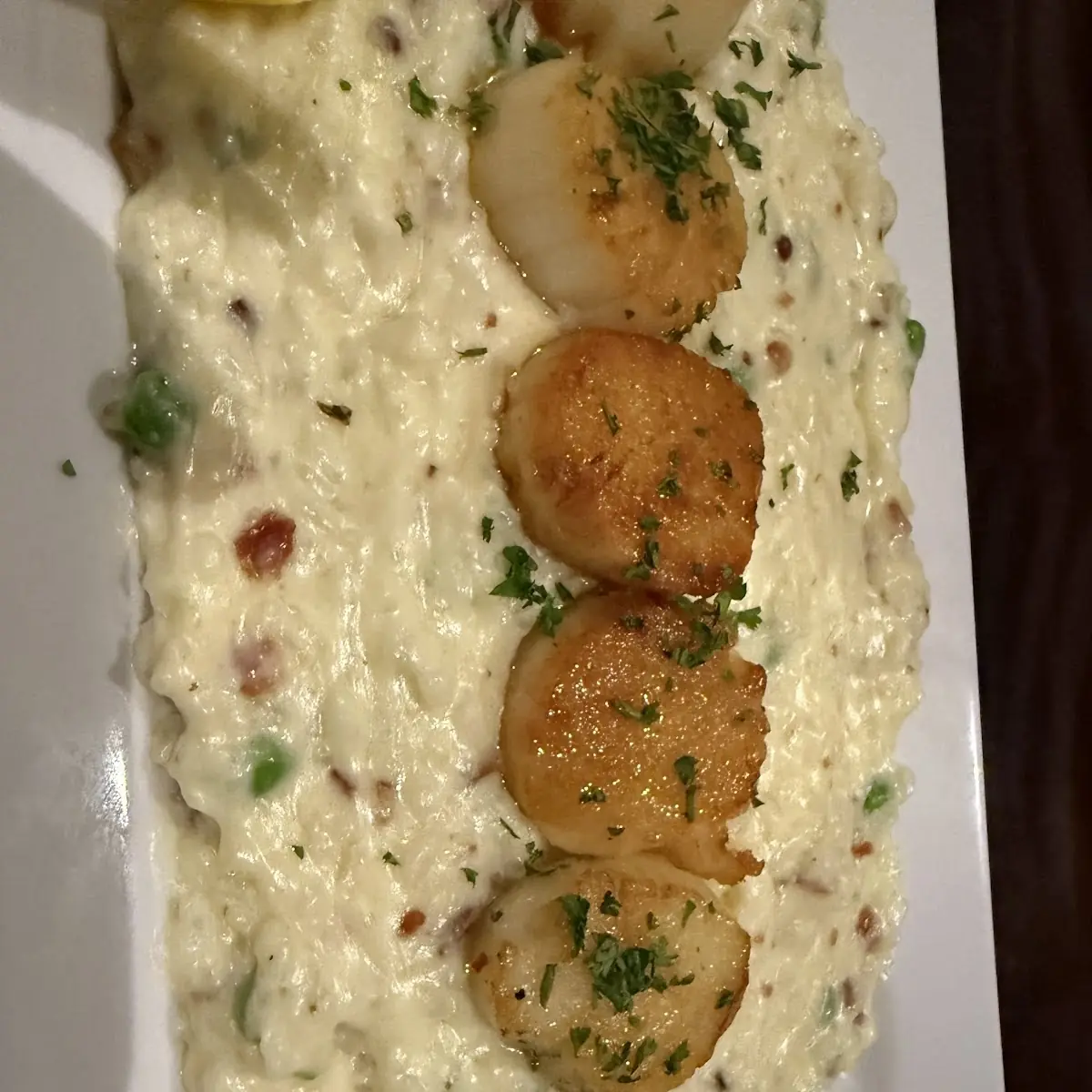 Pan Seared Scallops